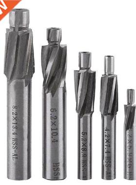5Pcs HSS Woodworking Drill High Speed Steel Counterbore
