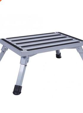 Portable Aluminum Folding Platform Safety Step Ladder Stool