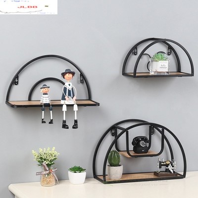 Decoration Shelf Wall Storage Rack Iron Art Wall Display Sta