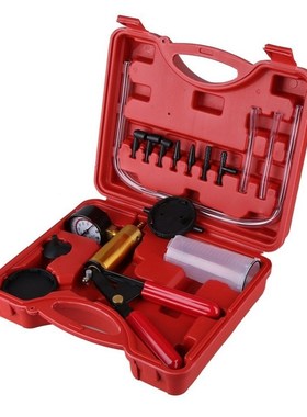 Car Hand Held Vacuum Pump Kit DIY Brake Fluid Bleeder Vacuum
