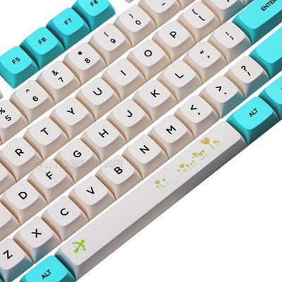 dye Subbed PBT Keycap 130 Keys XDA Profile Keycaps For MX Sw