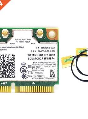 Wireless Card Dual Band Wireless AC7260 7260HMW 7260AC 867Mb
