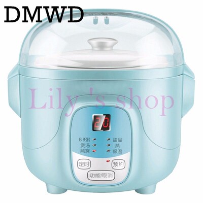 Electric Slow Cooker Water Stewing Soup Porridge BirdsNest C