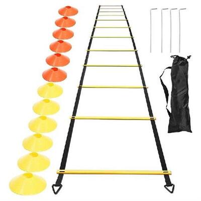 Hot Sports Speed Agility Training Set 12 Disc Cones 4 Steel
