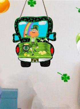 St. Patricks Day Hanging Craft Bedroom Wall Decor Door