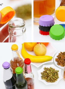 6Pcs/set Beer Bottle Cap Reuse Colorful Leak Free for Beer B