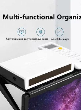 Rack TV Monitor Organizer Screen Top Storage Shelf Holder
