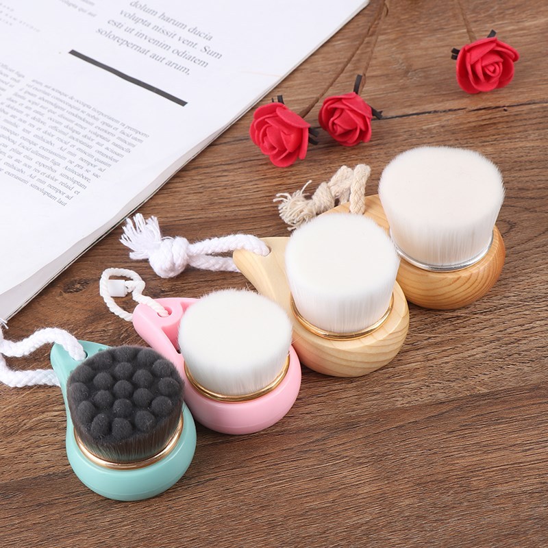 Face-Clean-Brush Facial-Care Massager Skin-Pore Wash Soft 1p