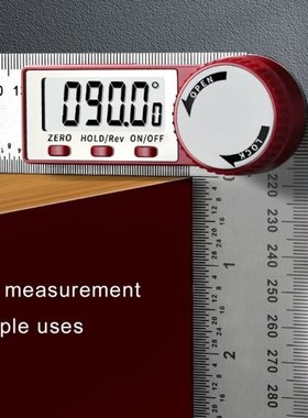 Stainless Steel Digital Angle Meter Ruler Metric Inch Protra