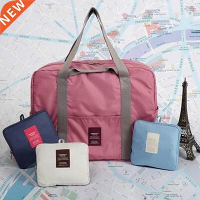 Foldable Travel Duffel Bag Washable Polyester Female
