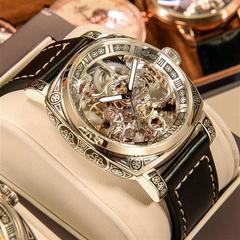 Authentic Brand Carved Watches Fully Automatic men watches H