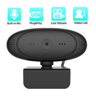 New HD 1080P 60FPS Autofocus USB 2.0 Webcam with Microphone