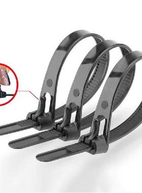 100pcs Nylon Hook and Loop Strap Cable Ties 8*150mm/8*300mm