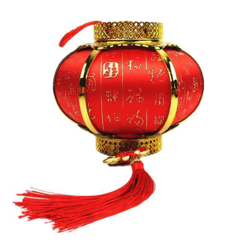 鼎承新款复古手提灯笼儿童塑料发光玩具灯幼儿园表演节庆装饰包邮