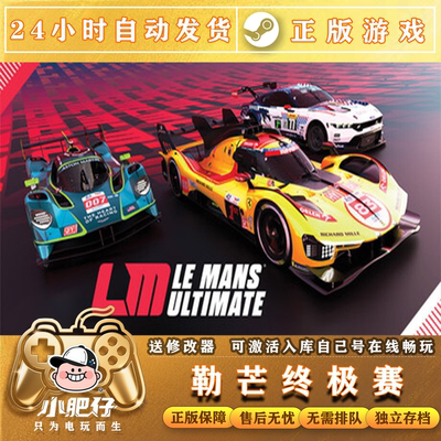 Steam正版勒芒终极赛 激活码CDKey入库Le Mans Ultimate全DLC游戏