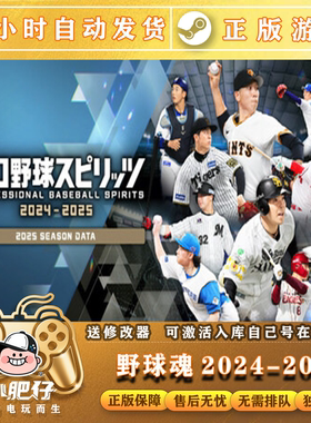 野球魂2024-2025Steam正版激活入库 包更新 可联机离线国区全球区