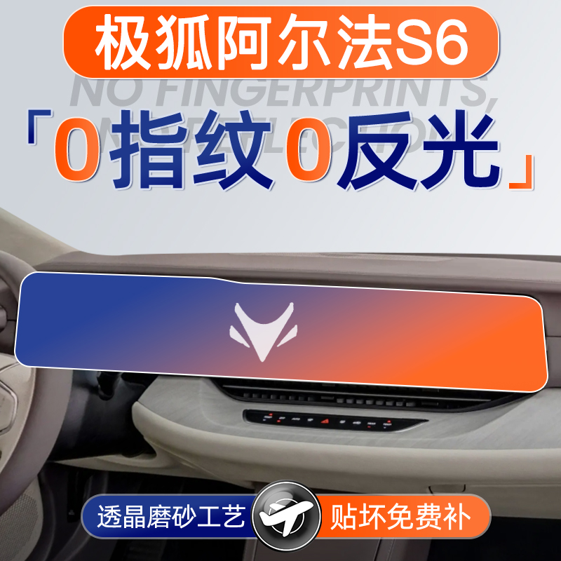 阿尔法S6【黑科技磨砂膜】无指纹