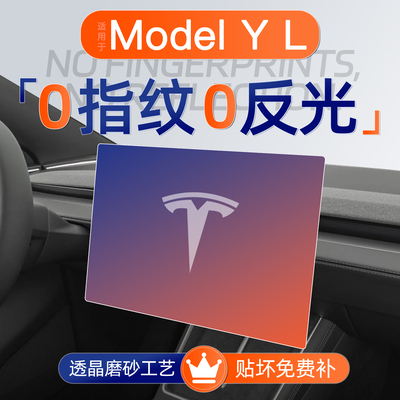 特斯拉Model3/Y【磨砂膜】无指纹