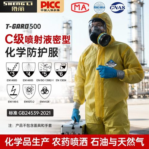 胜丽C级防腐耐酸碱限次型防化服