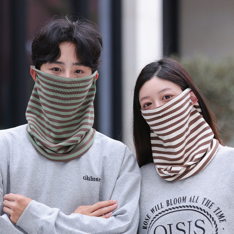 挂耳面罩围脖女秋冬季韩国百变保暖防寒脖套百搭围巾加厚防风冬男