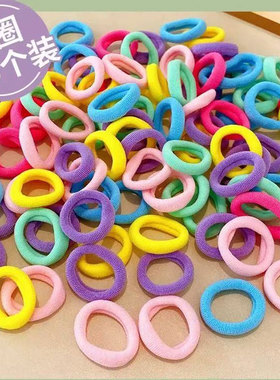 儿童发圈高弹力不伤发皮筋女童扎头发头绳宝宝发绳头饰发饰高马尾