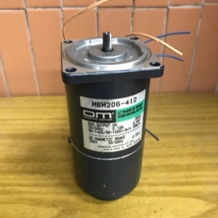 议价东方MBM206-412带刹车调速减速电机 可配2GN减速器