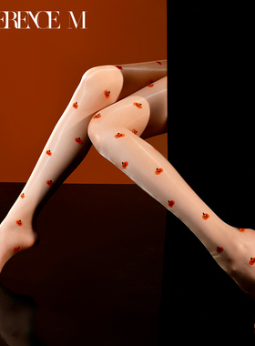 涞觅「万圣节限定光辉南瓜」油亮性感8D丝袜女薄款无缝极润连裤袜