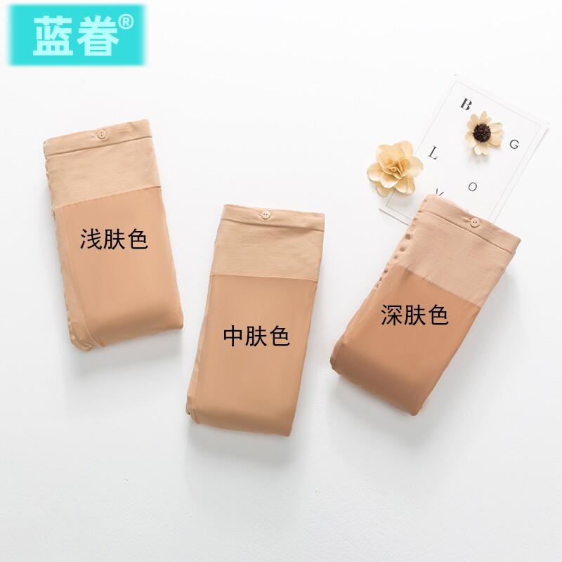 光腿神器女春秋薄款双层秋冬裸感假透肉外穿打底裤加绒踩脚连裤袜