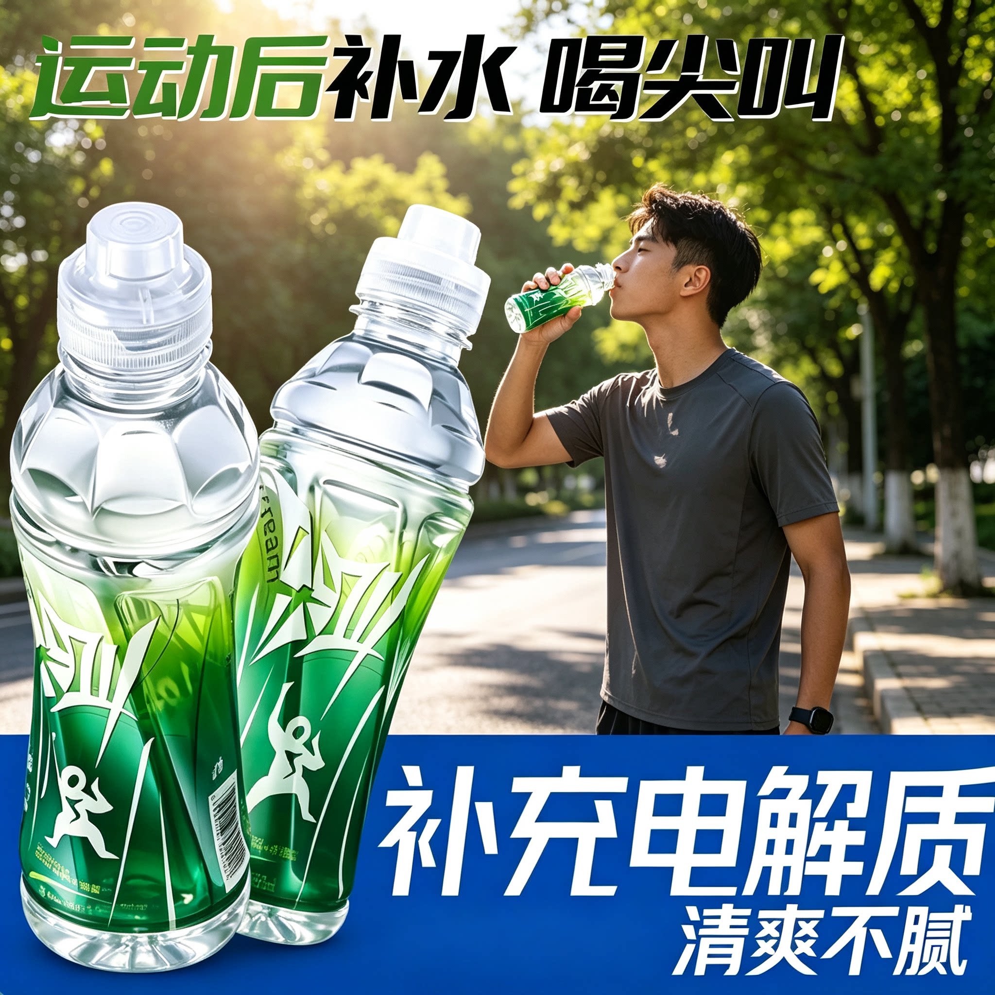 尖叫运动饮料550ml*4瓶装整箱多彩口味功能饮品运动蛋白饮料