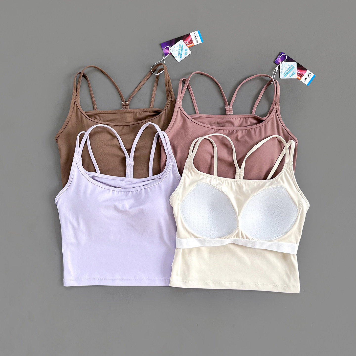 运动内衣女一体式胸垫跑步训练瑜伽背心细肩带普拉提健身美背防震,运动服/休闲服装,运动文胸,淘宝优惠券,粉丝福利购,淘宝优惠卷