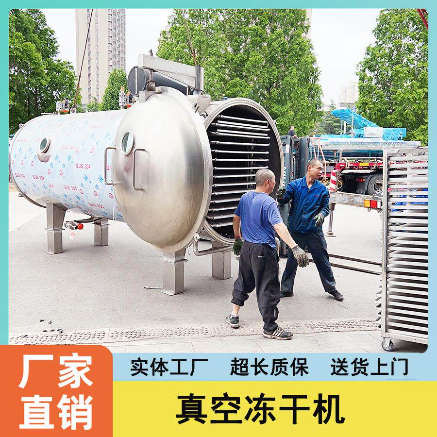 方仓农场合作社羊肚菌冷冻干燥机 榴莲真空冻干机 永生花低温干燥