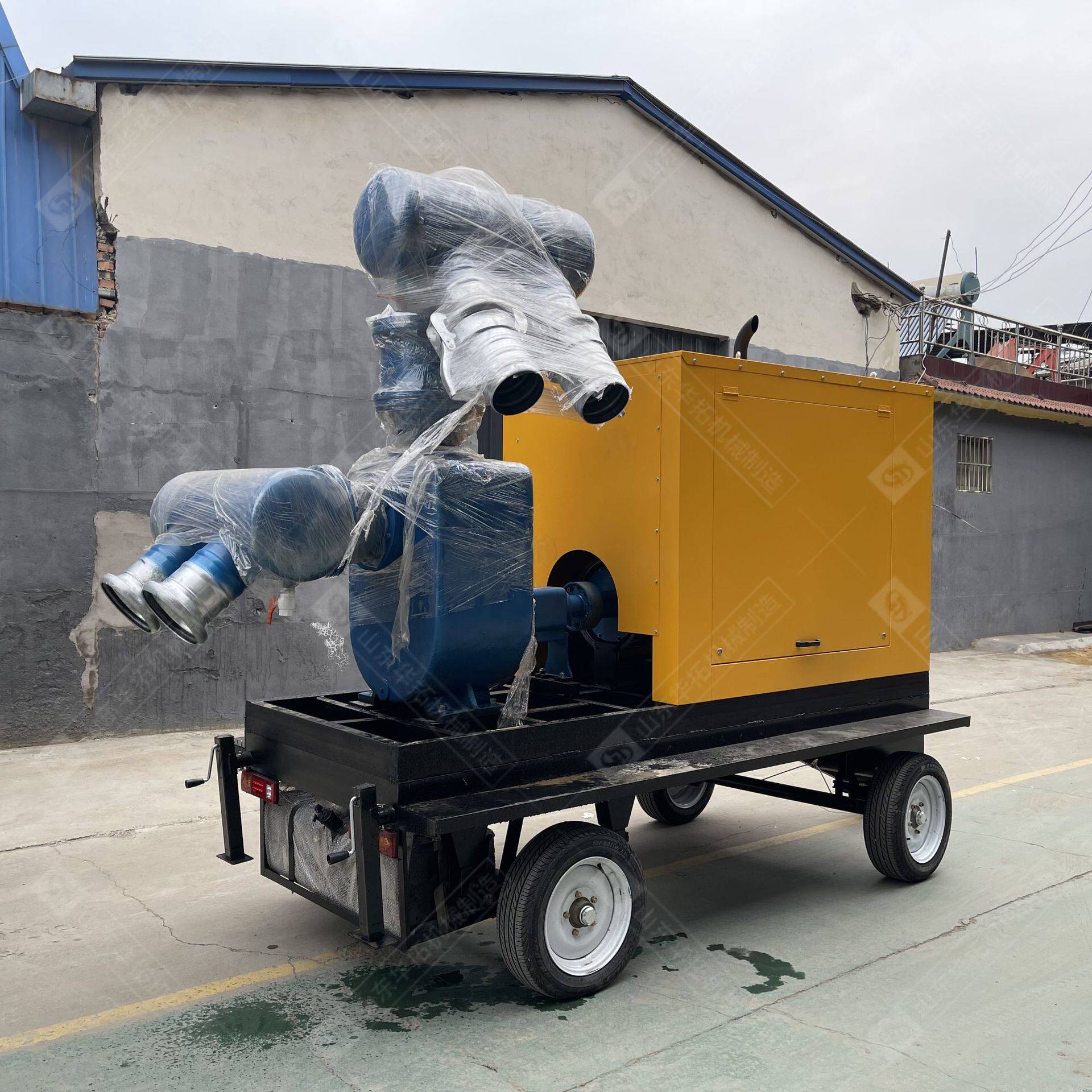 柴油泵车 移动式排涝泵车自吸泵 1000方应急防汛泵车 防汛泵车