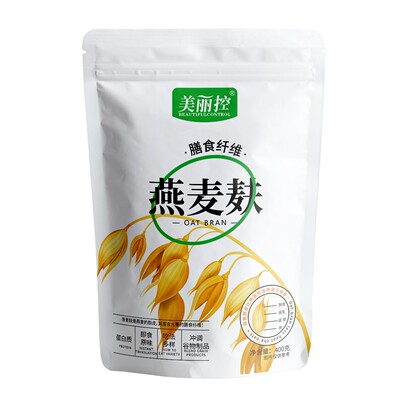 美丽控燕麦麸皮膳食纤维代餐早餐