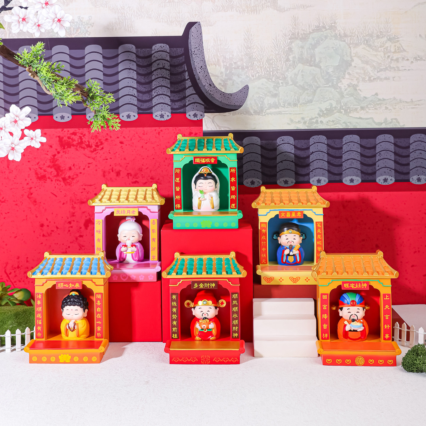 全越神龛佛龛桌面摆件高档