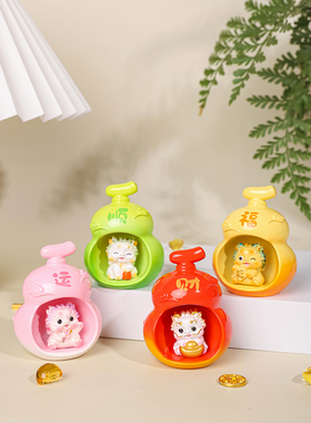 福禄葫芦招财貔貅摆件创意高档礼品办公室桌面电脑装饰解压小摆件