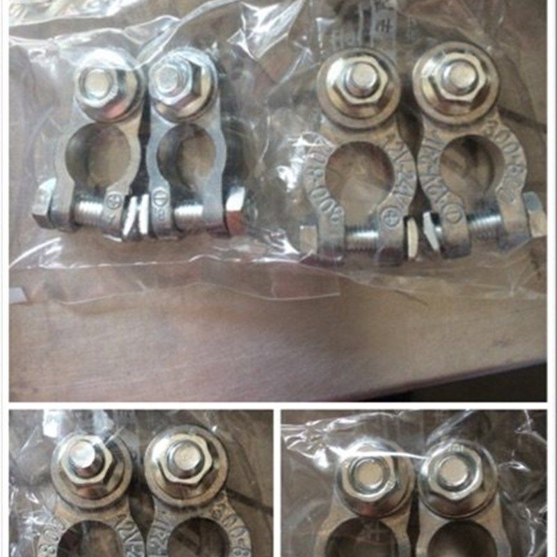 电瓶接头蓄电池桩头电瓶接线 线卡子电瓶接线 线端子中号单丝锌卡,农用物资,苗木固定器/支撑器,淘宝优惠券,粉丝福利购,淘宝优惠卷