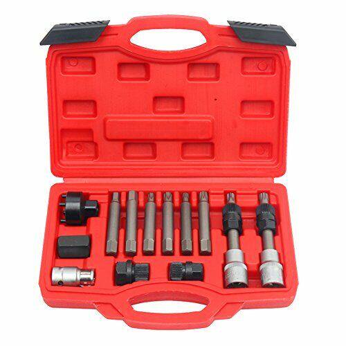 13件套发电机皮带盘拆装工具 大众 奥迪 沃尔沃皮带轮拆卸器