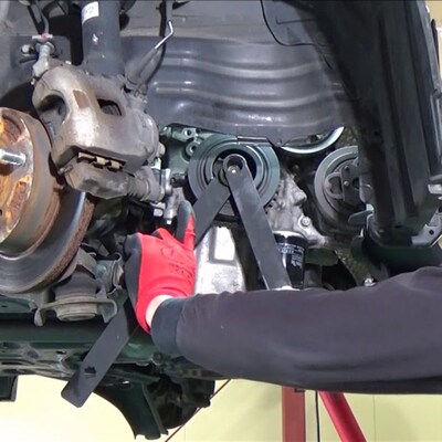 2019款铃木658CC曲轴皮带轮拆卸工具09912-37010