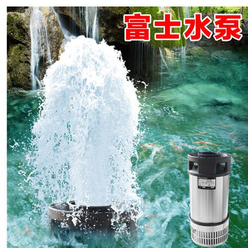 富士水泵不锈钢日本锦鲤鱼池循环泵大流量过滤排污抽水泵升级版