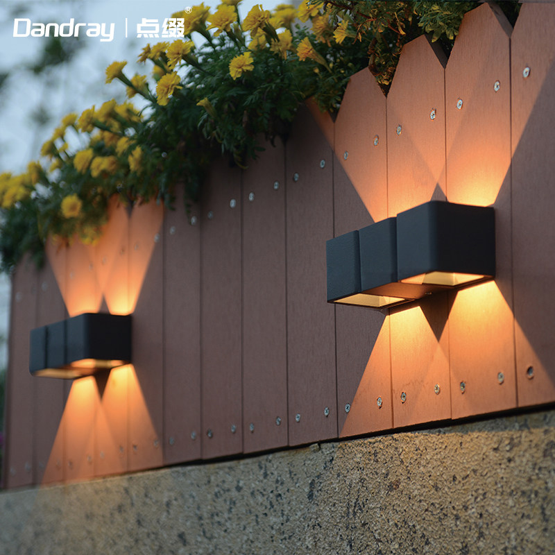 洗墙灯户外防水庭院壁灯LED花园墙壁灯别墅外墙围墙灯室外阳台灯,家装灯饰光源,景观庭院灯饰,淘宝优惠券,粉丝福利购,淘宝优惠卷