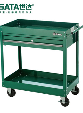 世达维修多用手推车工具柜移动周转刀具车零件车汽修工具车95108A