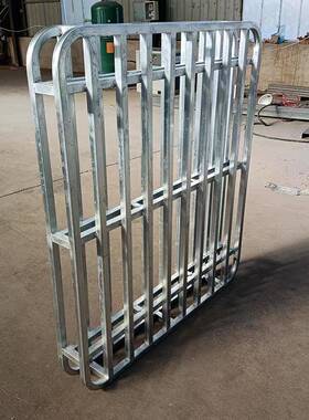 款钢托盘盘金属托货架托新盘车重型叉铁KNW托盘制定货架现货叉车