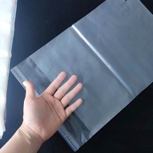P袋塑装包袋透E明服装包装袋环保pe自粘袋料子91加厚
