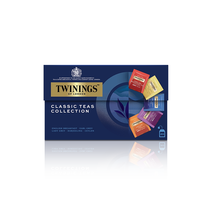 TWININGS川宁5口味红茶精选伯爵英式早餐锡兰大吉岭原装进口茶包