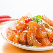 袋装 6野生特级海蜇头开袋即食海蜇皮海蜇头整箱批发凉拌菜 500g