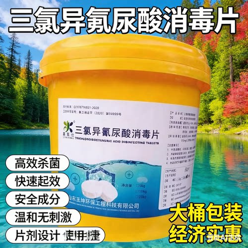 嘉氯仕三氯片缓释消毒片200g