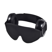 隔音耳罩眼罩一体大学生宿舍办公室午休呼噜防吵工地马路边消音器