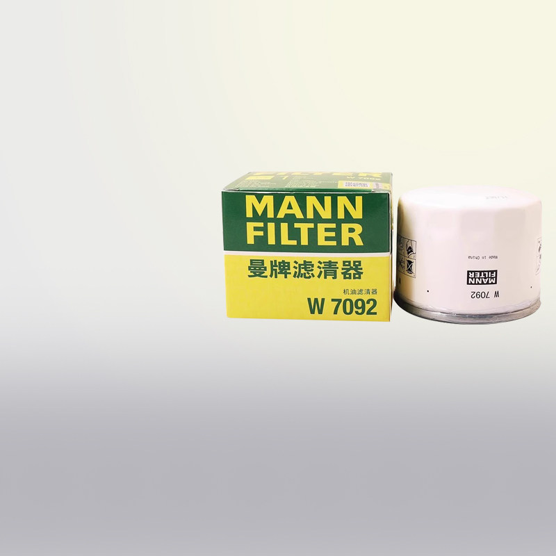 曼牌W7092滤清器适配福特福克斯Active福睿斯锐际机油滤芯格机滤 - 实物图
