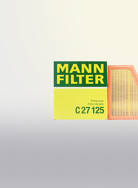 曼牌滤清器C27125适配宝马520Li 525 528i GT X1 Z4空滤空气滤芯