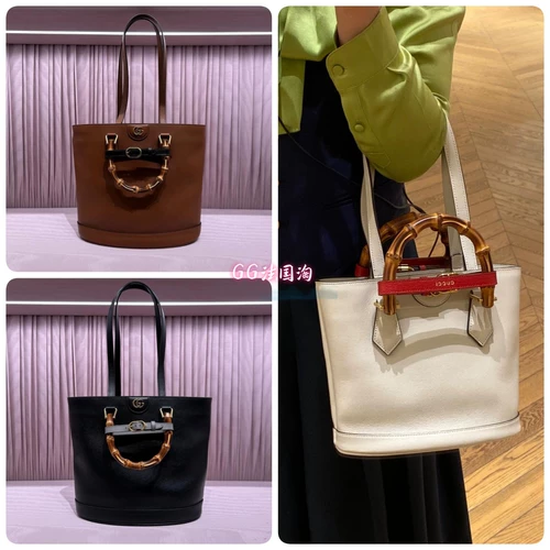 Бамбуковая портативная маленькая сумка подмышку, вместительная и большая барсетка